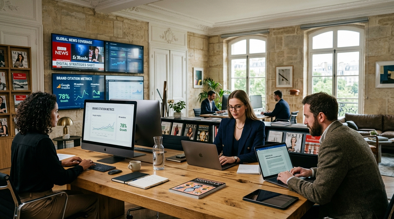 Digital PR Newsroom and Journalist Outreach Workspace